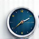 Echtzeit-Abrechnung Icon – Uhr mit Digitalanzeige